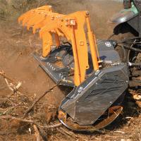 TMC Cancela TFK-200 Forestry Mulcher c/w Hydraulic Push Frame