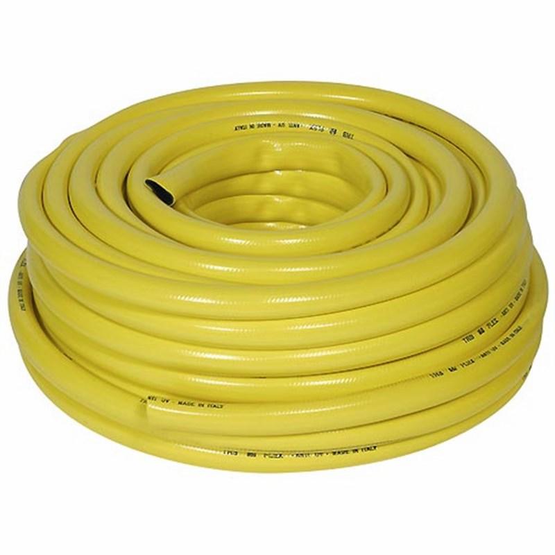 25mm (1) Yellow PVC Hose Pipe, 50m