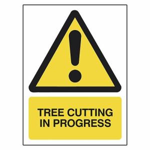 Safety Sign – Tree Cutting (6530)