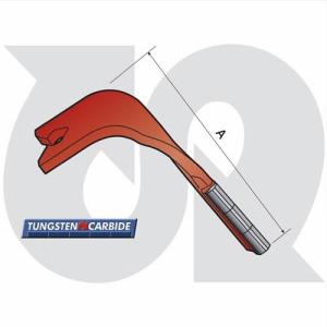 to fit LEMKEN (Zirkon 8 Quick-fit Tines) with Tungsten