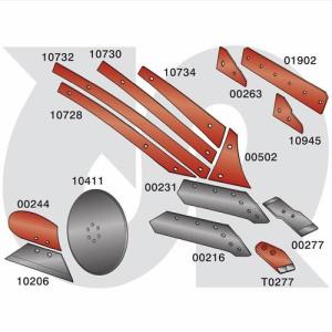 to fit KUHN/HUARD HB4 SLATTED BODIES