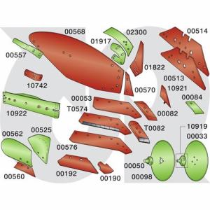 to fit KVERNELAND MODEL No.8 BODIES (1983 onwards)