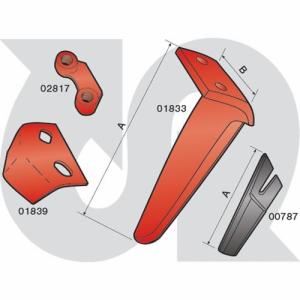 to fit RECO/MASCHIO (DC, DL, DS Tines)