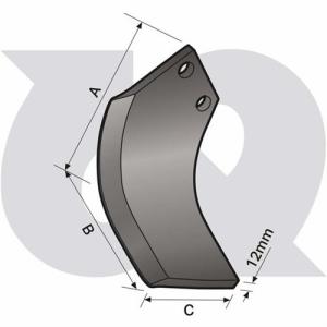 to fit STANDEN Powavator – 'S' Type Extra Wide Speed Blade