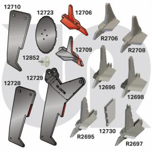 to fit CULTIVATING SOLUTIONS - Rapid Lift / GRANGE MACHINERY - Low Disturbance