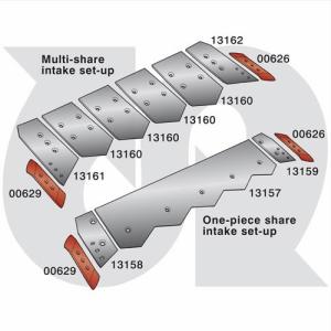 to fit GRIMME CS/CW 150/170 (2007–2010) Stone Separator - Lifting Shares