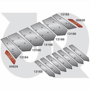 to fit GRIMME CS1500/CS1700 (1998–2006) Stone Separator - Lifting Shares