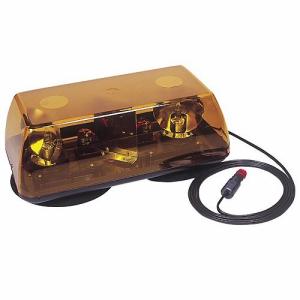 12/24v Magnetic Halogen Amber Light Bar
