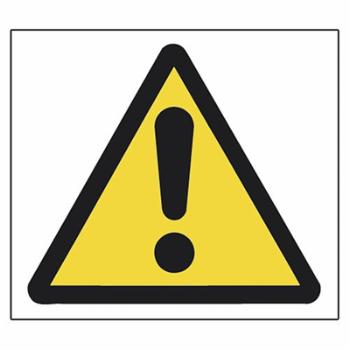 Explementary Sign Exclaimation Mark) Sign 360 x 360 x 3mm