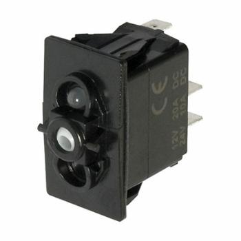 Dual Position Rocker Switch Off/On Double-Pole One-Illumination Two-Position Rocker Switch Body