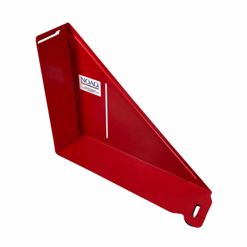 Box Section Barriers NOAQ Boxwall Left Hand Gable End Section - Flood Barrier System