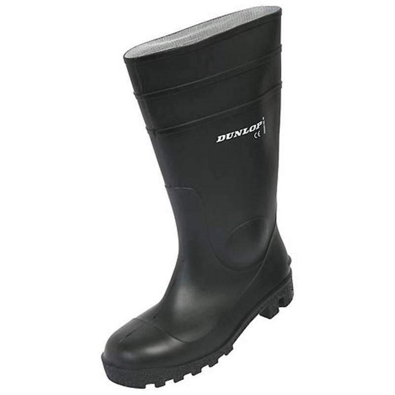 Dunlop Promaster Safety Wellingtons (S5) – Black, Size 12