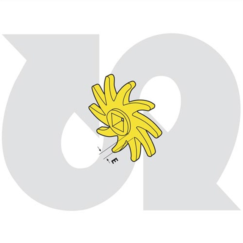 Yellow Star Wheel 
