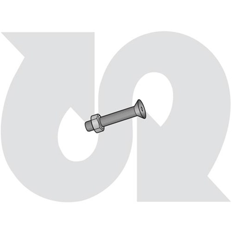 M6 x 30mm Web Nut & Bolt (pk 50)