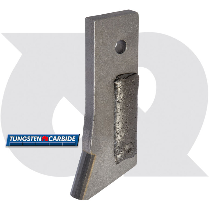 Drill Coulter Point, with Tungsten Tile and Hard Facing (to fit KRM SM-P Soladrill) 
