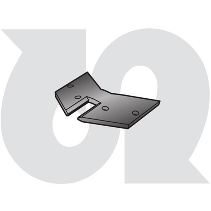 Weld-on Wing Bracket Unit (2 hole) R.H. & L.H. complete