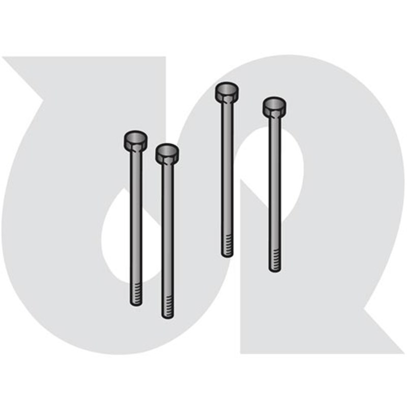 Clasp Bolt, M20 x 260mm c/w nut and spring washer 