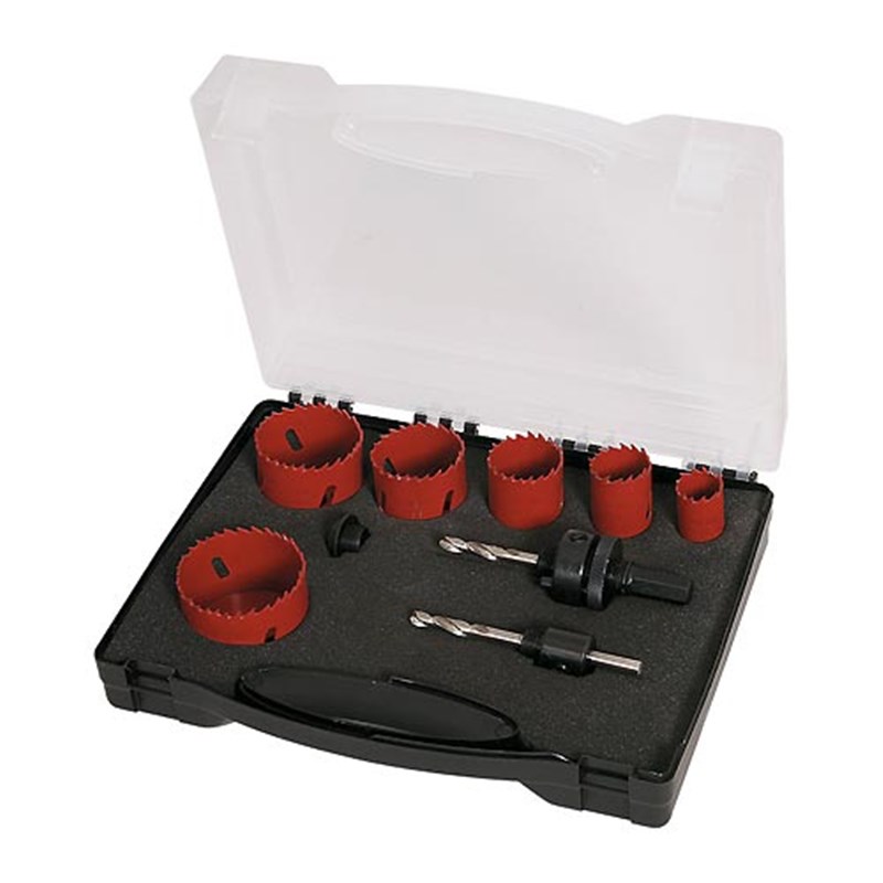 9 piece Hole Saw Set