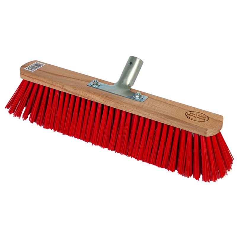 400mm Broom Head, Stiff PVC Bristles 