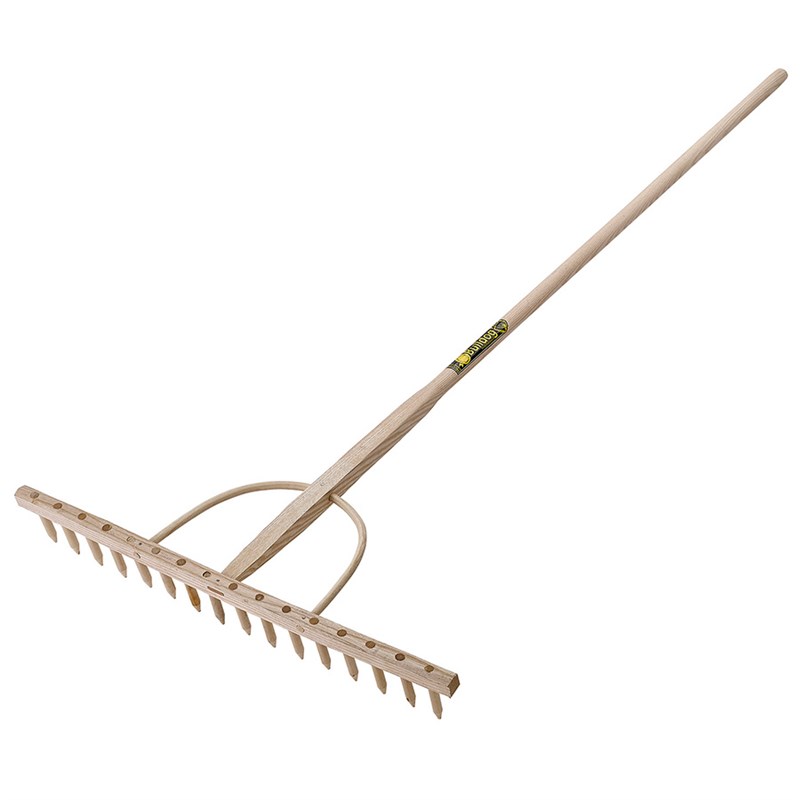 Bulldog Premier 16 Tooth Wooden Leaf/Mulch Rake (0247 16 7080)