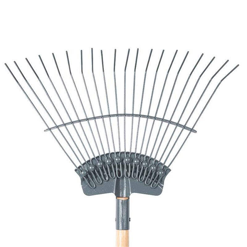 Contractors 20 Tine Carbon Steel Lawn Rake