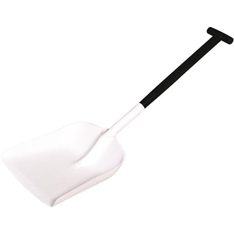 White Plastic Shovel (T-Handle)