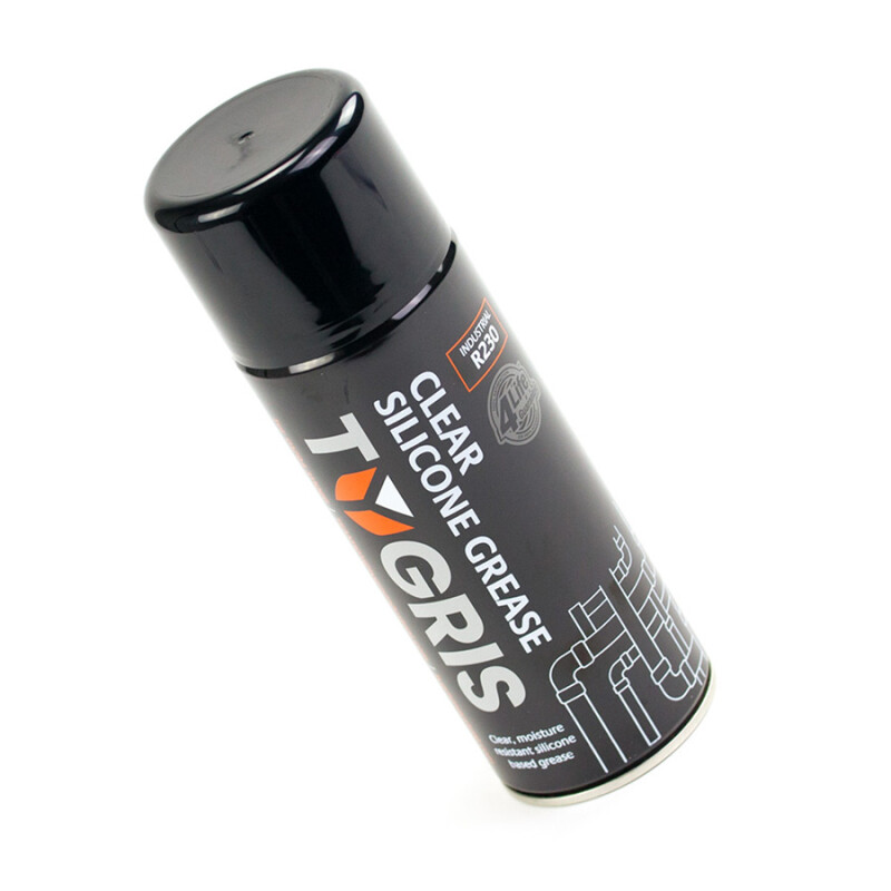 TYGRIS Clear Silicone Grease, 400ml aerosol