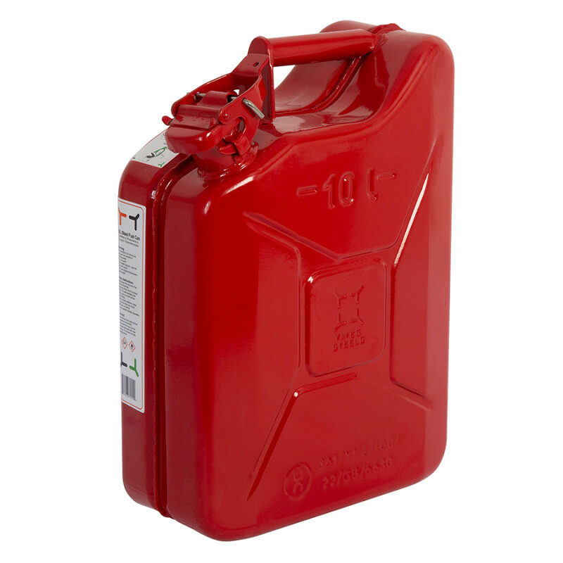 Steel Jerry Can, 10 ltr (2.2 gals)