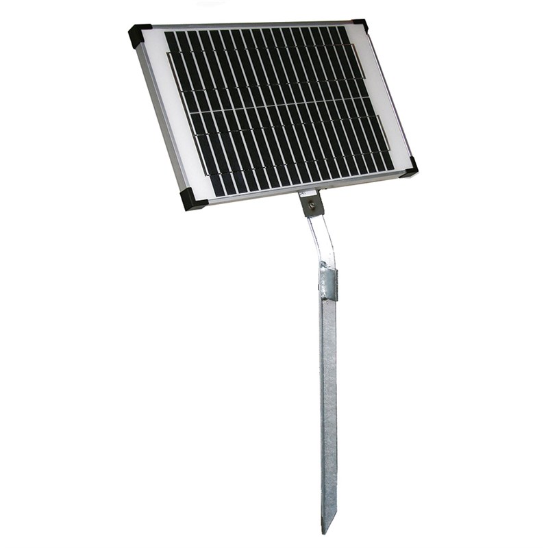 Hotline 10 Watt Solar Panel with Stand and Crocodile Clips (47SP10W-S)