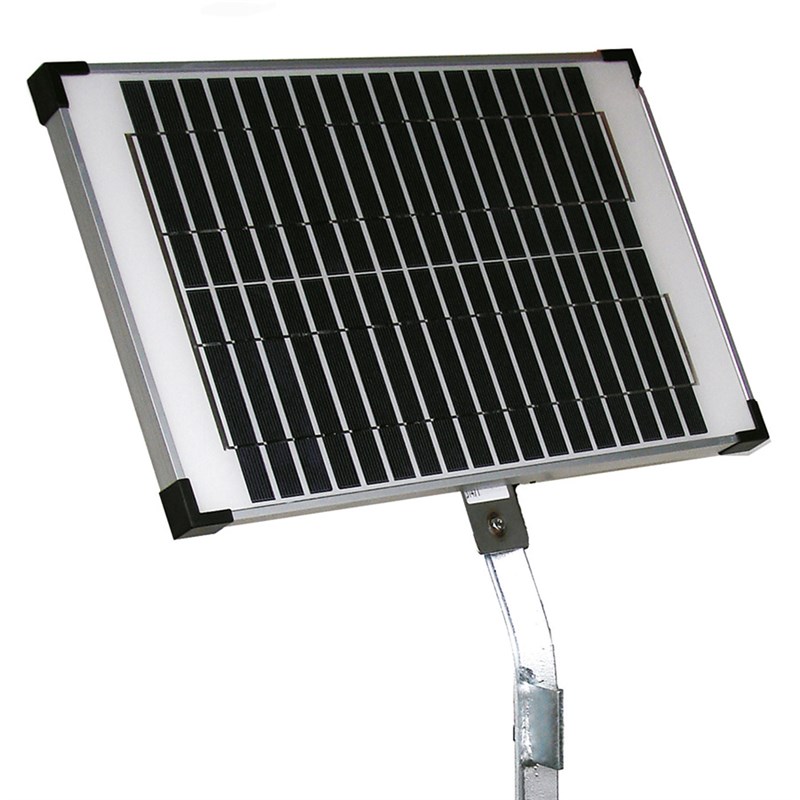 Hotline 10 Watt Solar Panel with Stand and Crocodile Clips (47SP10W-S)