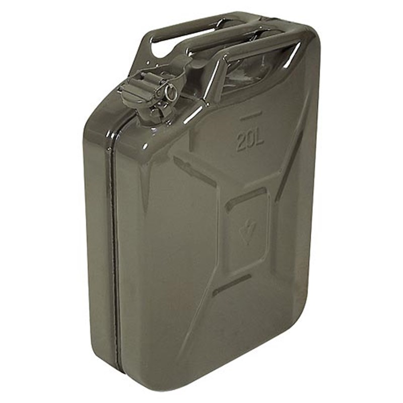 Steel Jerry Can, 20 ltr (4.4 gals)