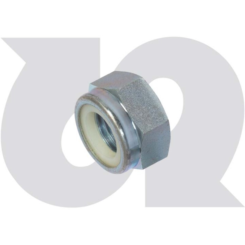 M30 Coarse (G10) Nylon insert Lock Nut (single)