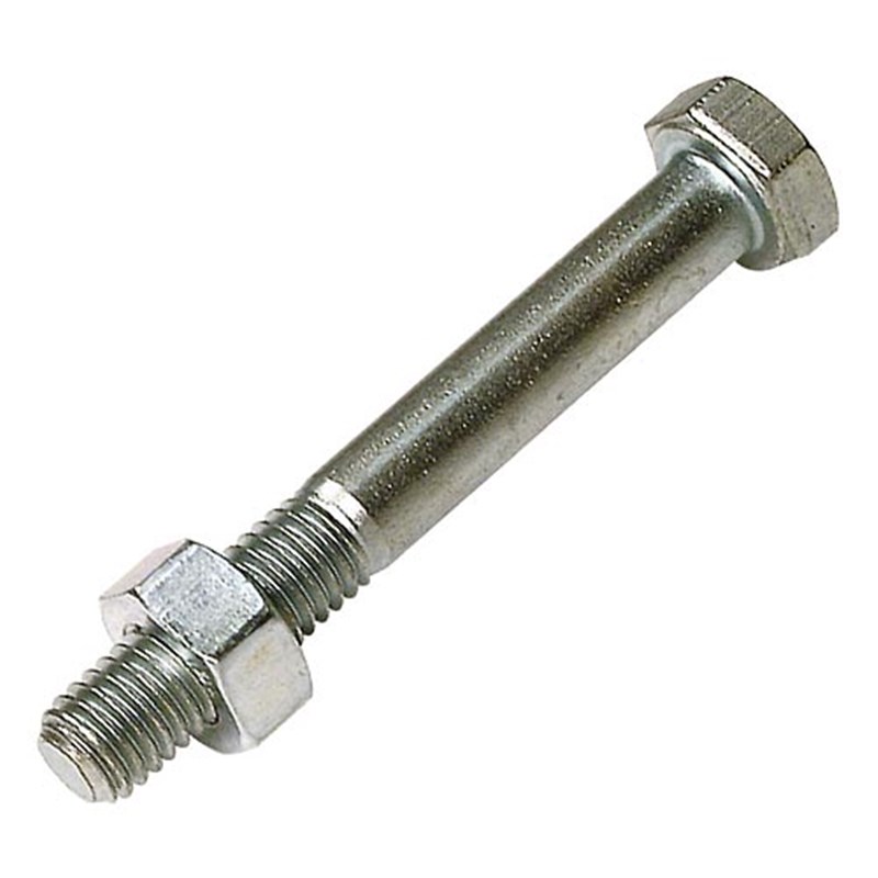 M8 x 60 Plated High Tensile Bolt & Nut (Pk 30)