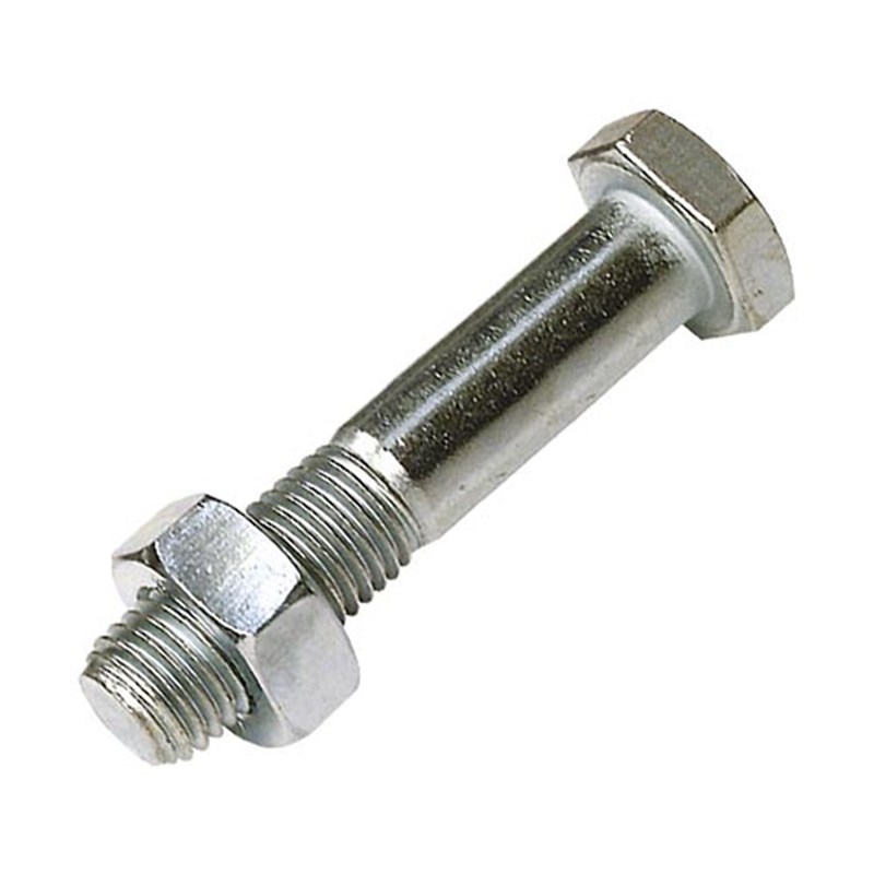 M16 x 70 Plated High Tensile Bolt & Nut (Pk 10)