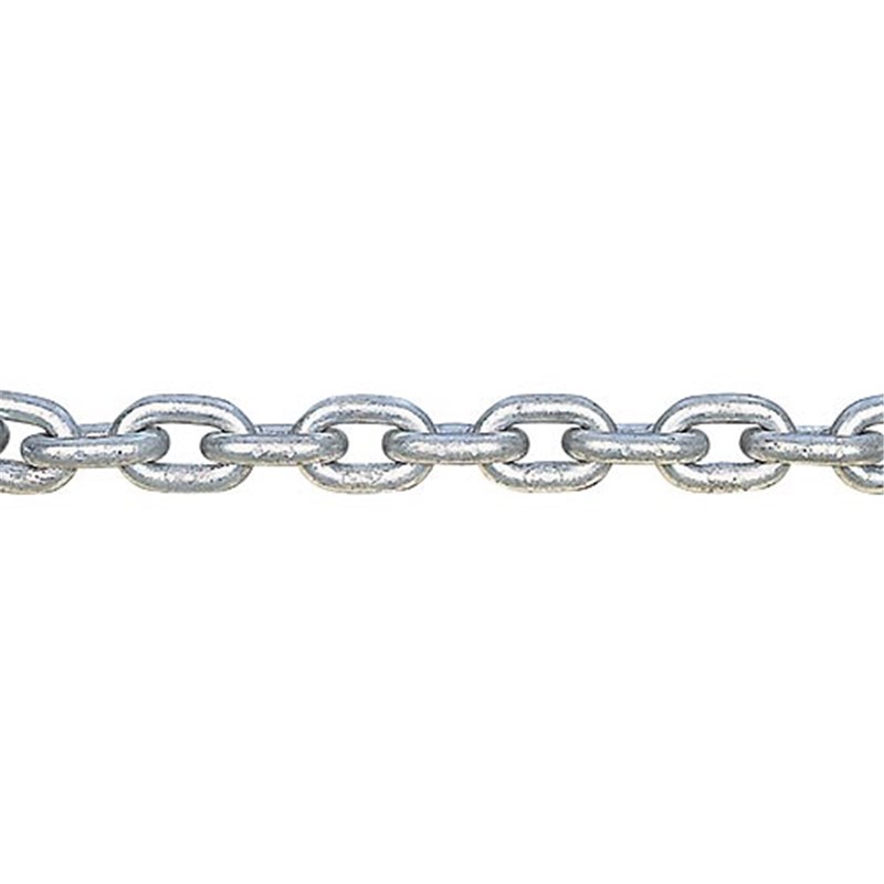 Short Link Chain, 10mm link dia.  (per metre)