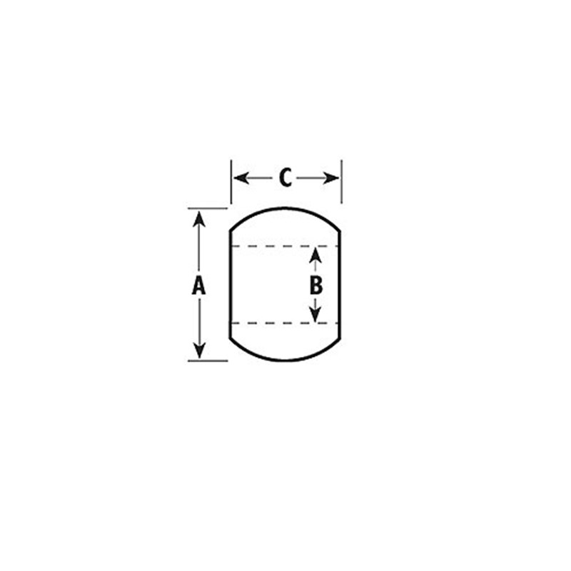 Cat. 2 (hole) Lower Link Ball to fit cat. 3 Linkage Arm 