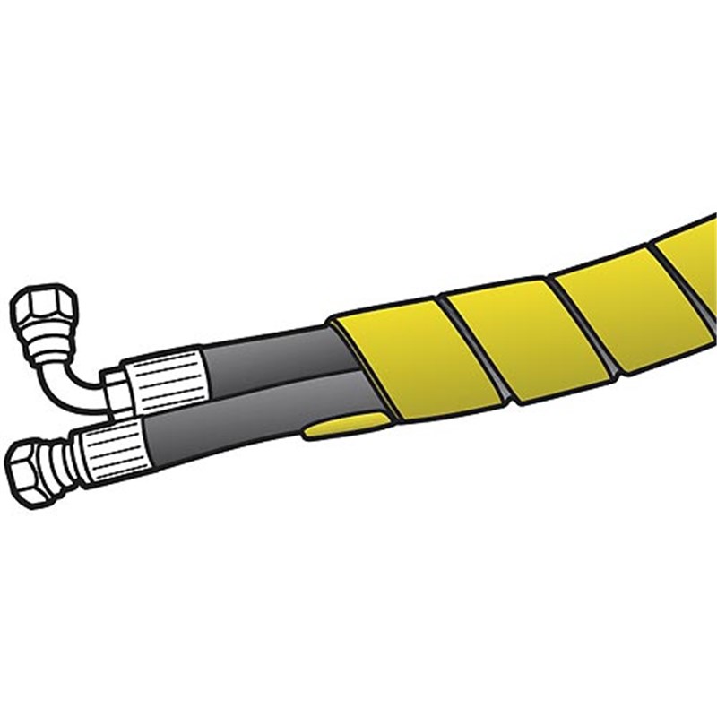 Hoseguard Protection Coil, 47mm internal dia. x 3.5mm thick x 3m length
