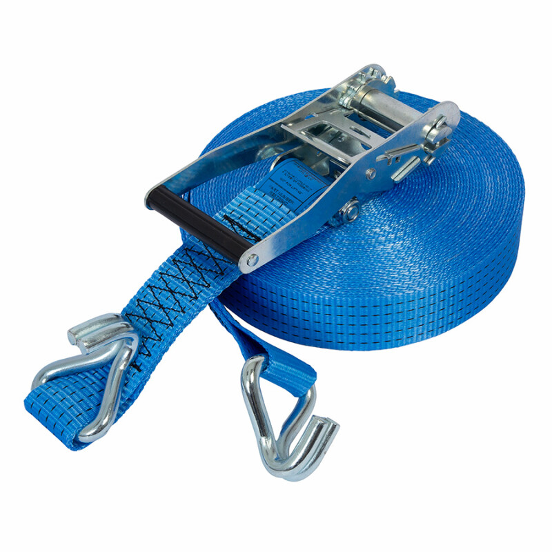 20m x 50mm Heavy Duty Load Binder with Ratchet and HOOK Ends