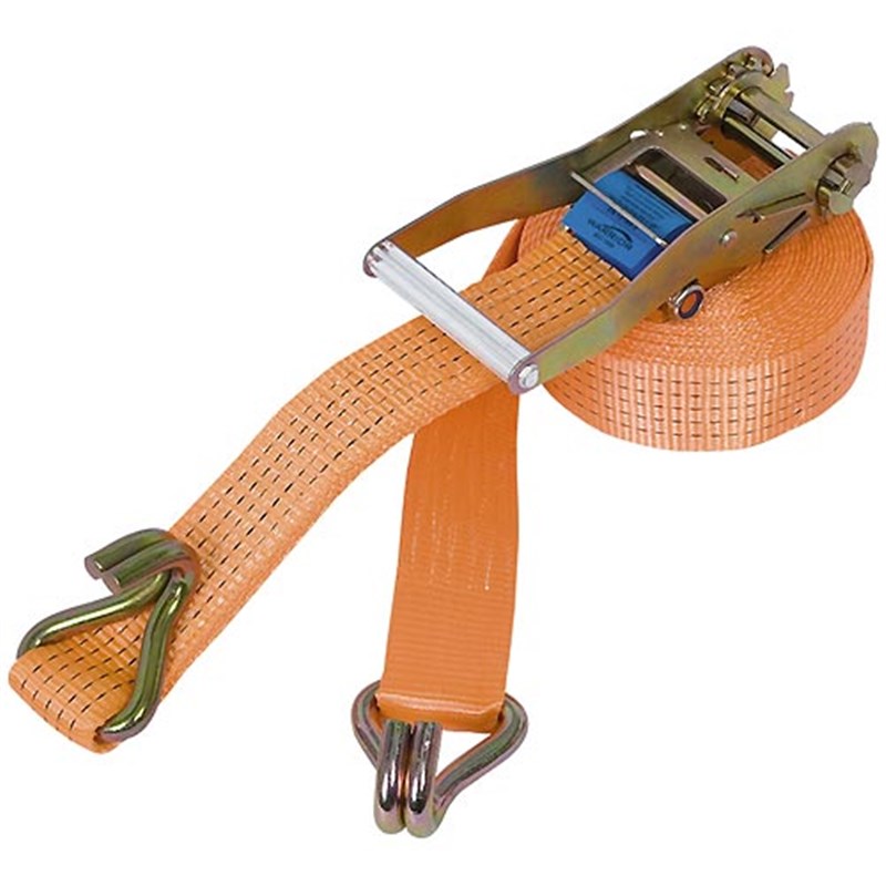 8m x 50mm Heavy Duty Load Binder with Ratchet and HOOK Ends