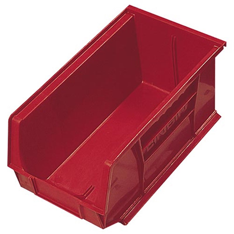 Storage Container, Stackable, W220 x D355 x H167mm, Red
