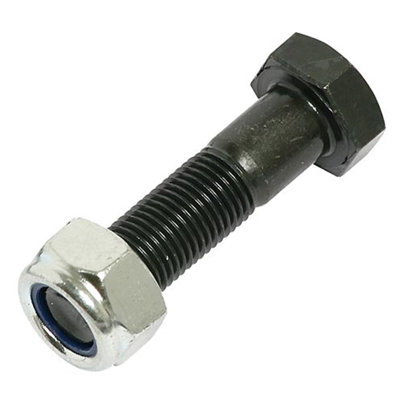 M16 x 60mm (1.5) HT (G12.9) Bolt & Deep Flanged Lock Nut. (pk 10)