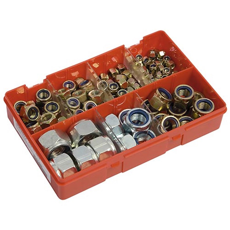 Metric Nylon Lock Nuts Selection Box