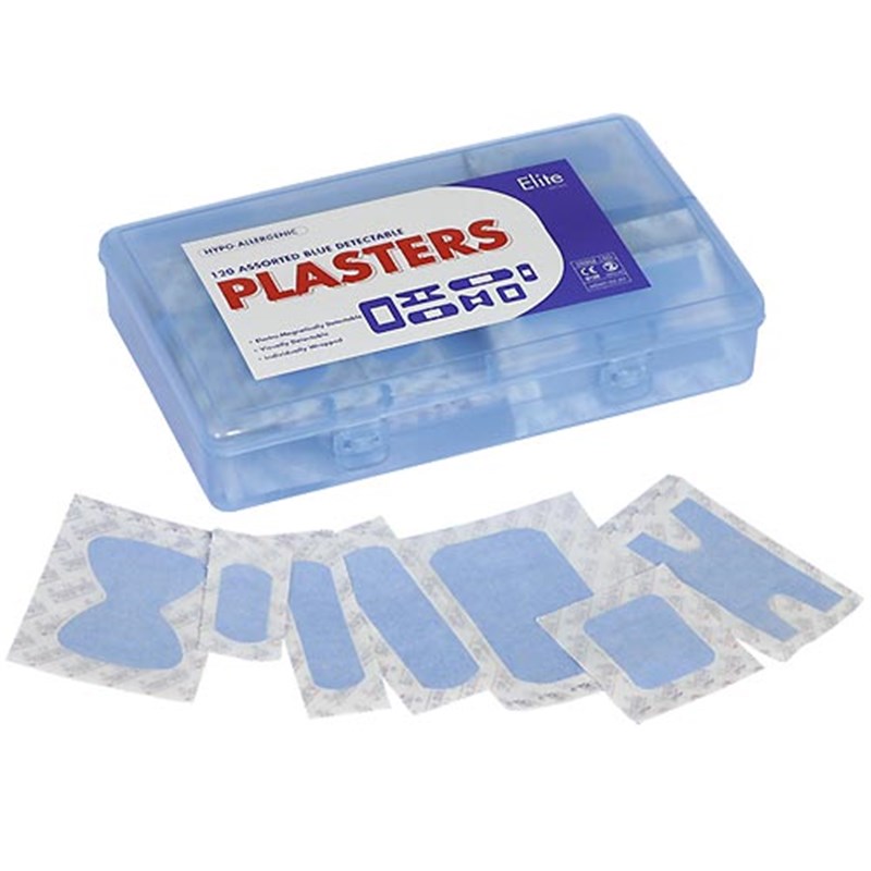 Assorted Blue Plasters (Pk 120)
