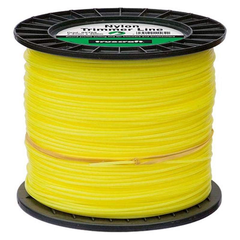 2.4mm dia x 400m Trimmer Line (Round Profile), Spool