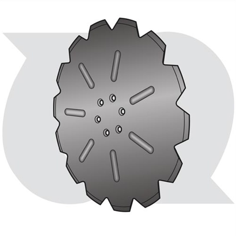 Cutaway Fluted Disc, 506mm dia.