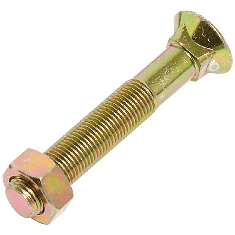 M12 x 70 Plated High Tensile Plough Bolt & Nut (Pk 10)