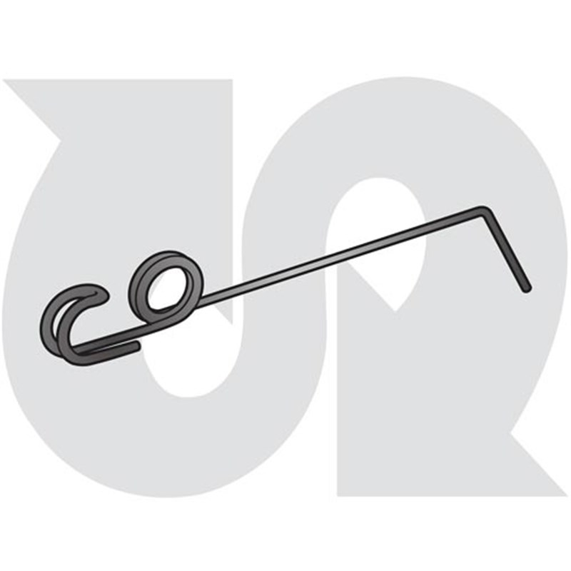 Weeder Tine, 7mm dia. - Less aggresive, suitable for veg (to fit EINBÖCK)