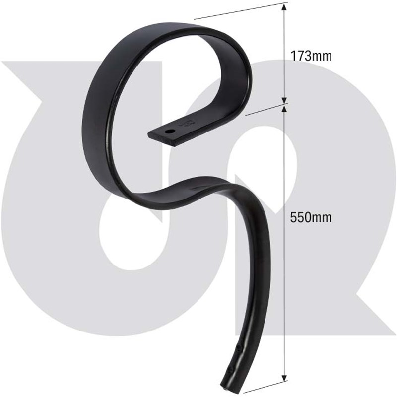 Spring 'S' Tine, 70mm x 12mm section (to fit Köckerling Allrounder)