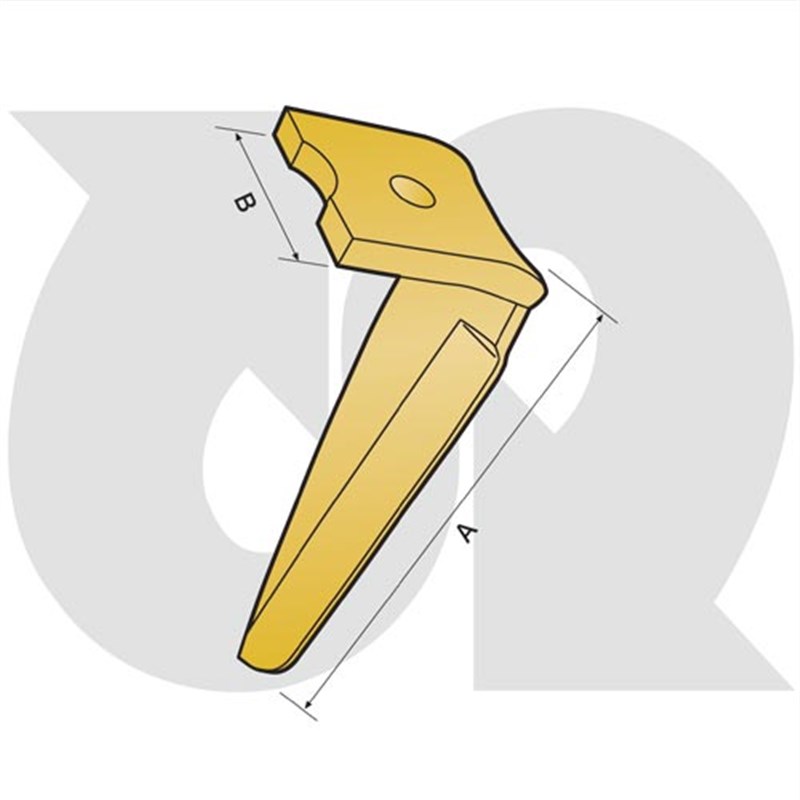 Quick-fit Single Hole Tine R.H. (to fit Alpego)