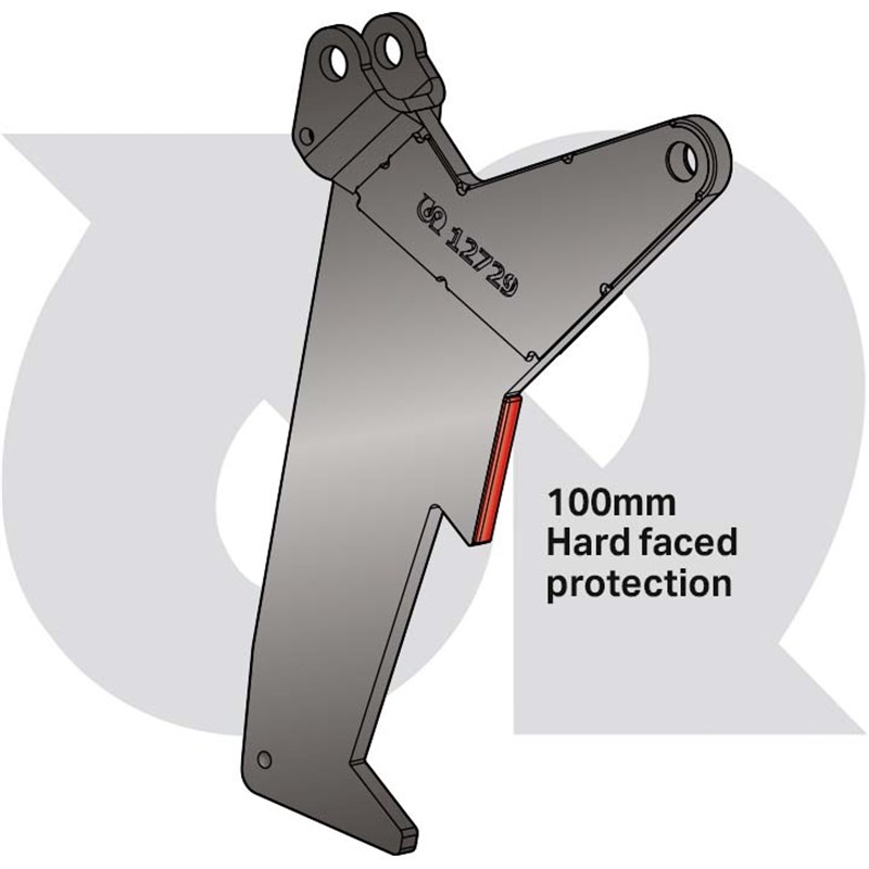 Auto Reset Leg, for Long Shin (to fit Grange Machinery) 